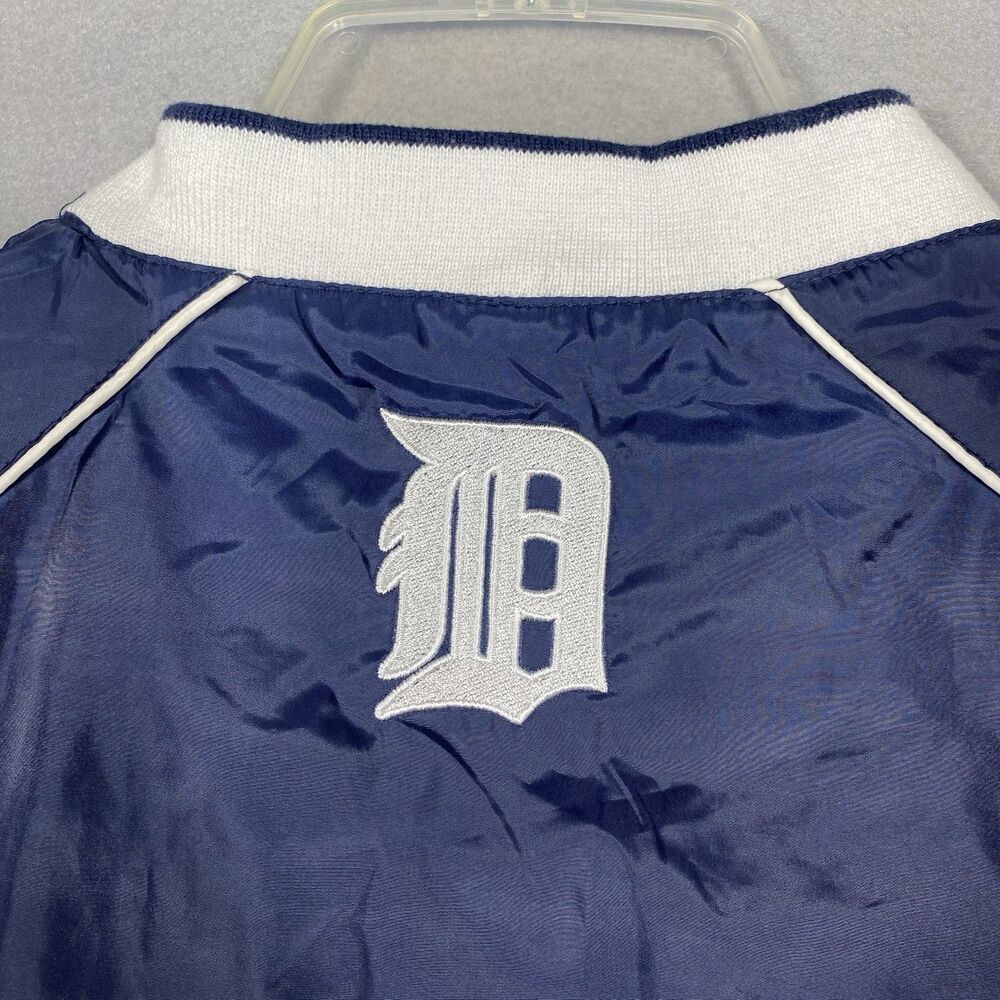 Detroit Tigers Large Mens Windbreaker Jacket Pullover MLB Genuine Merchandise - Picture 7 of 12